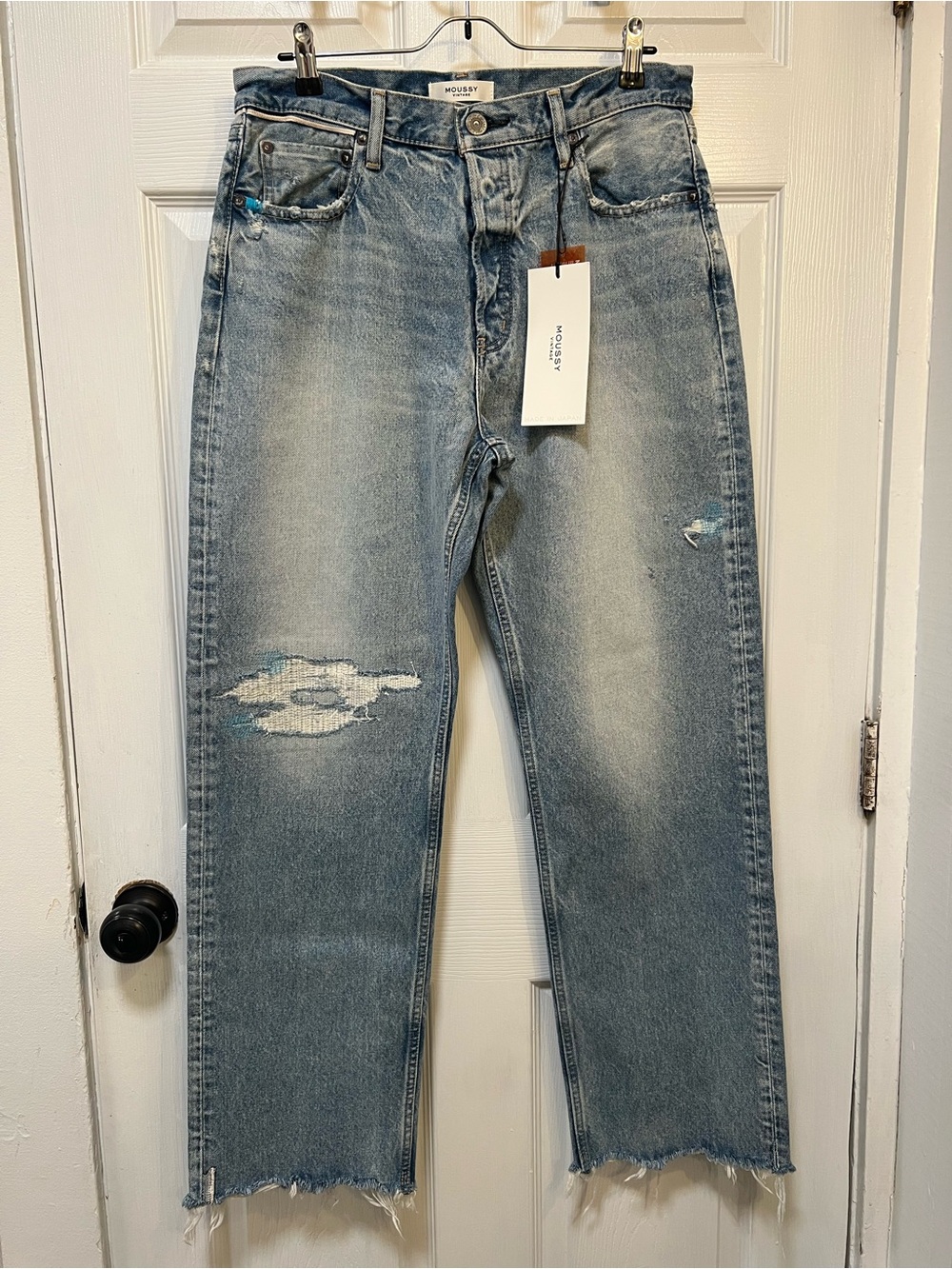Moussy Vintage Brighton Wide Straight Jeans